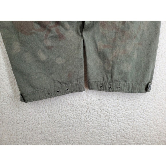 Vtg German European Mil-spec Cargo Pants Mens G 56 Buttonfly Skull Bones 38x28 - Picture 10 of 15